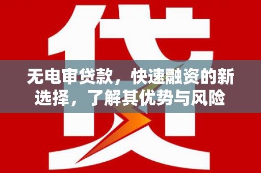 岱山无电审贷款，快速融资的新选择，了解其优势与风险