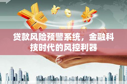 岱山贷款风险预警系统，金融科技时代的风控利器