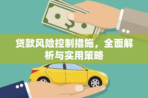 岱山贷款风险控制措施，全面解析与实用策略