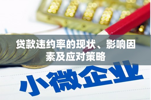 岱山贷款违约率的现状、影响因素及应对策略