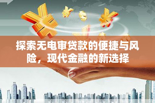 岱山探索无电审贷款的便捷与风险，现代金融的新选择