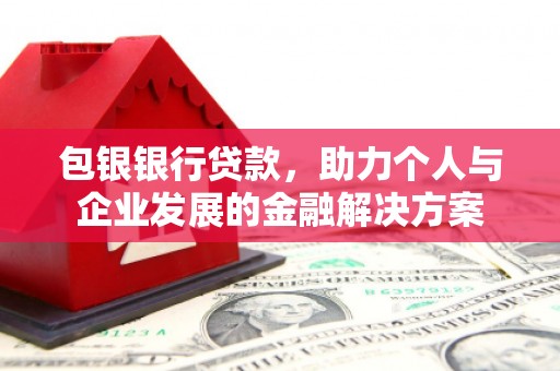 岱山包银银行贷款，助力个人与企业发展的金融解决方案