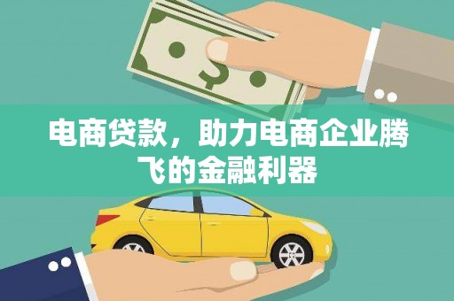 岱山电商贷款，助力电商企业腾飞的金融利器