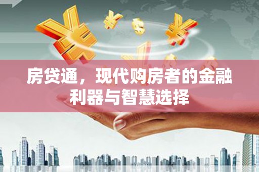 岱山房贷通，现代购房者的金融利器与智慧选择