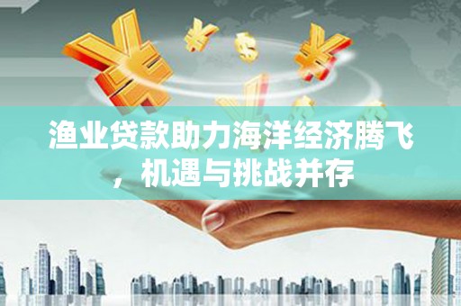 岱山渔业贷款助力海洋经济腾飞，机遇与挑战并存