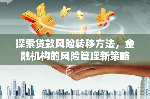 岱山探索贷款风险转移方法，金融机构的风险管理新策略