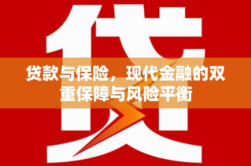 岱山贷款与保险，现代金融的双重保障与风险平衡