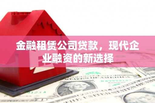 岱山金融租赁公司贷款，现代企业融资的新选择