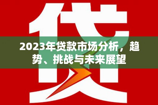 岱山2023年贷款市场分析，趋势、挑战与未来展望