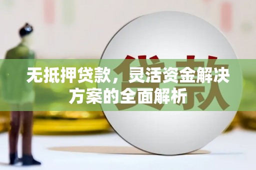 岱山无抵押贷款，灵活资金解决方案的全面解析