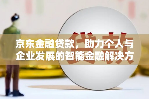 岱山京东金融贷款，助力个人与企业发展的智能金融解决方案