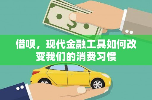 岱山借呗，现代金融工具如何改变我们的消费习惯