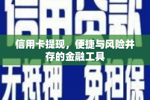 岱山信用卡提现，便捷与风险并存的金融工具
