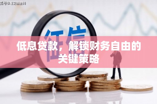 岱山低息贷款，解锁财务自由的关键策略