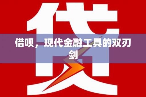 岱山借呗，现代金融工具的双刃剑