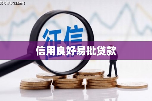 岱山信用良好易批贷款