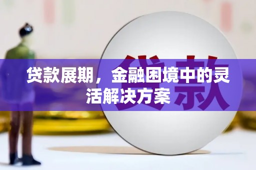 岱山贷款展期，金融困境中的灵活解决方案