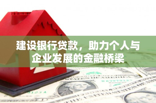 岱山建设银行贷款，助力个人与企业发展的金融桥梁