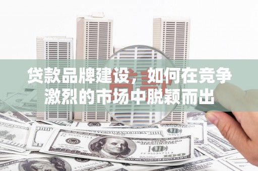 岱山贷款品牌建设，如何在竞争激烈的市场中脱颖而出