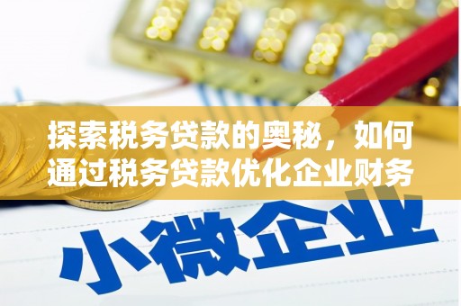 岱山探索税务贷款的奥秘，如何通过税务贷款优化企业财务