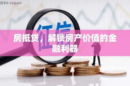 岱山房抵贷，解锁房产价值的金融利器