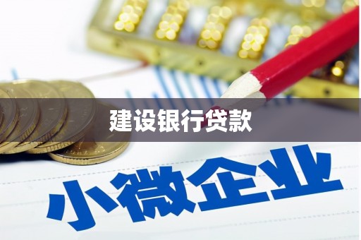 岱山建设银行贷款