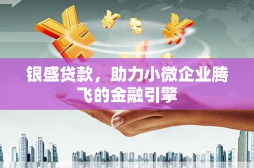 岱山银盛贷款，助力小微企业腾飞的金融引擎