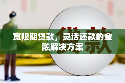岱山宽限期贷款，灵活还款的金融解决方案