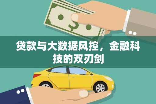 岱山贷款与大数据风控，金融科技的双刃剑