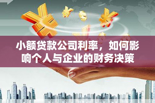 岱山小额贷款公司利率，如何影响个人与企业的财务决策