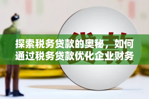 岱山探索税务贷款的奥秘，如何通过税务贷款优化企业财务