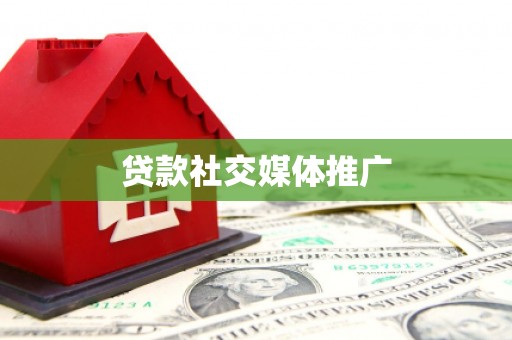 岱山贷款社交媒体推广