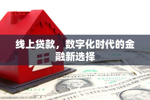 岱山线上贷款，数字化时代的金融新选择