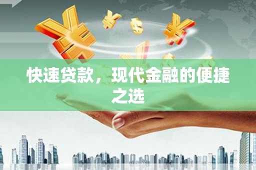 岱山快速贷款，现代金融的便捷之选