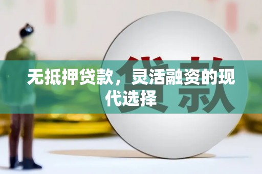 岱山无抵押贷款，灵活融资的现代选择