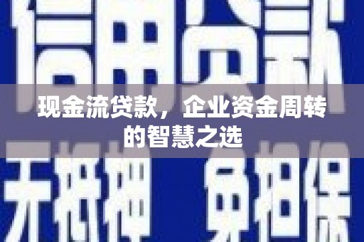 岱山现金流贷款，企业资金周转的智慧之选