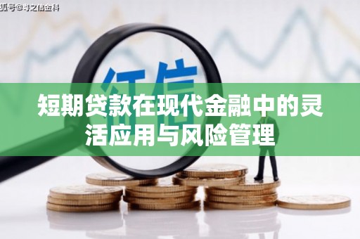 岱山短期贷款在现代金融中的灵活应用与风险管理