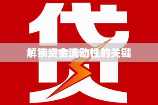 岱山解锁资金流动性的关键
