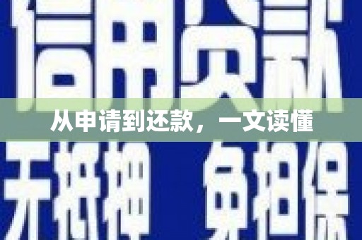 岱山从申请到还款，一文读懂
