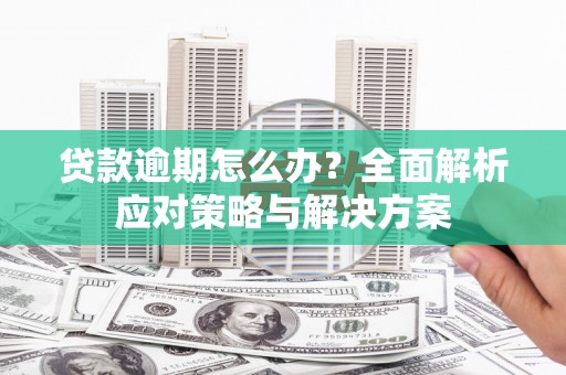 岱山贷款逾期怎么办？全面解析应对策略与解决方案