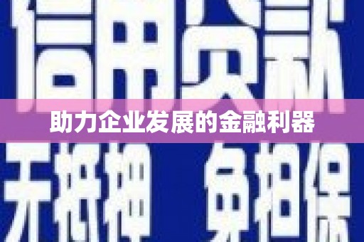岱山助力企业发展的金融利器