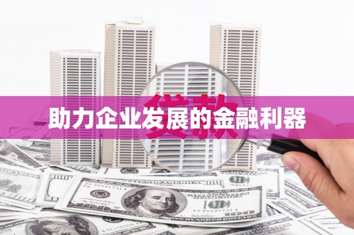 岱山助力企业发展的金融利器