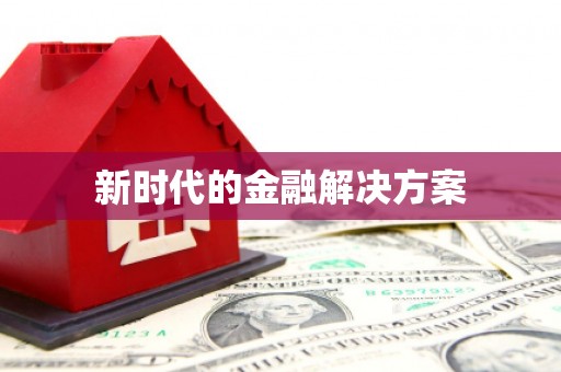 岱山新时代的金融解决方案