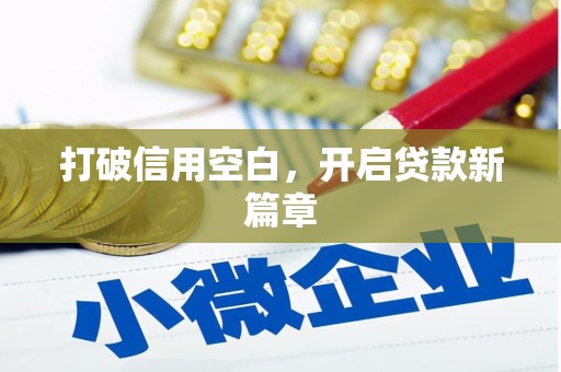 岱山打破信用空白，开启贷款新篇章