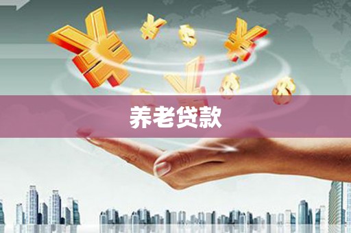 岱山养老贷款